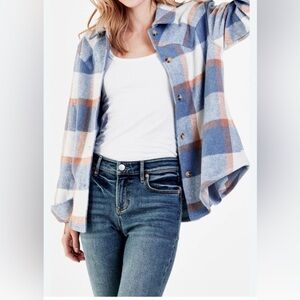 Dear John West Shirt Jacket size medium